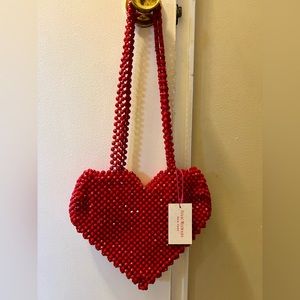 Isaac Mizrahi heart purse. Great for Valentine’s Day!❤️